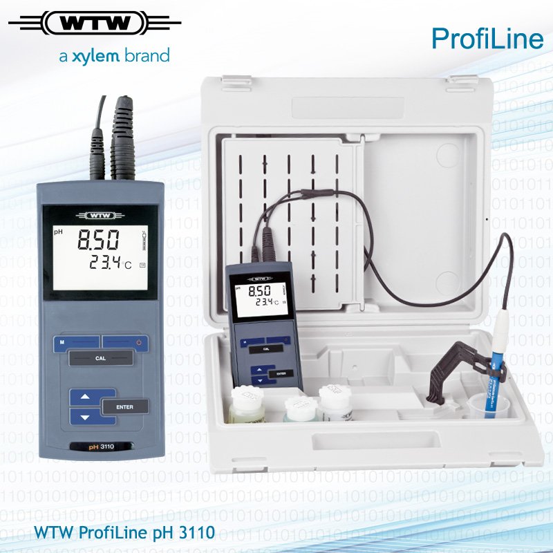 Wtw ph 3110 portatif ph metre